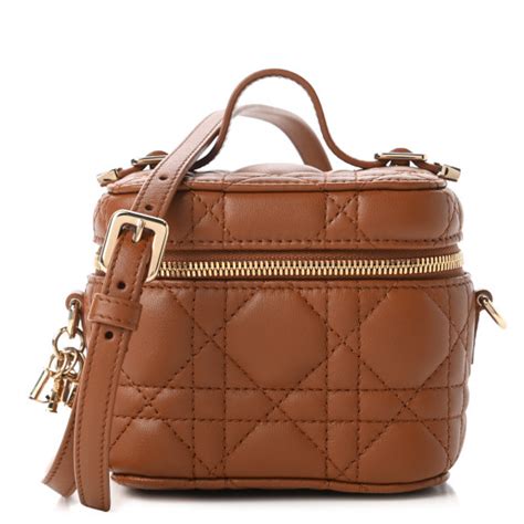 lady dior cognac|Lady Dior Micro Vanity Case Cognac.